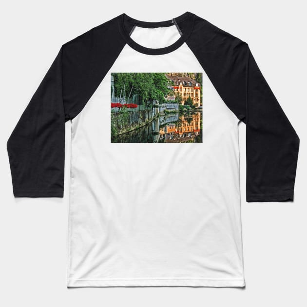 Luxembourg city, Luxembourg Baseball T-Shirt by vadim19